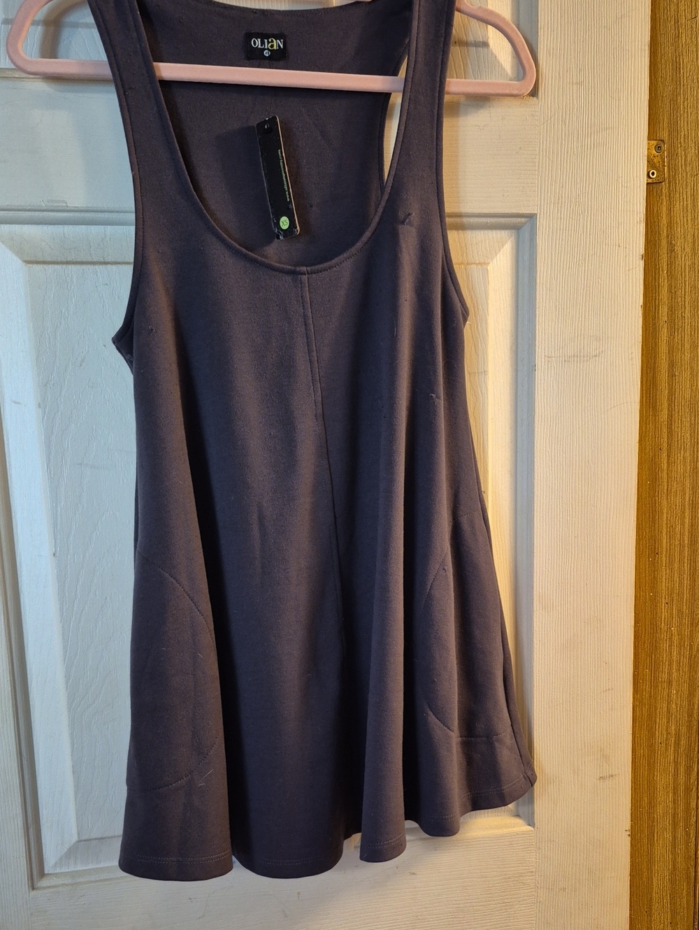 Olian Navy A-Line Sleeveless Tank Tunic